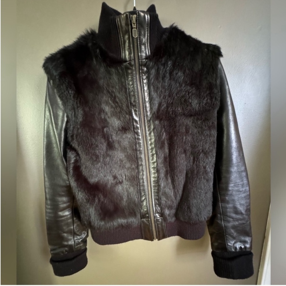 Mackage Black Genuine Leather Jacket